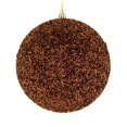 thumbnail image 1 of Vickerman N185776D Boule Perlée Moka de 4,75 Pouces avec Perçage 6 par Sac, 1 of 2