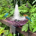 thumbnail image 4 of Btomtd 2025 Outdoor Garden Bath Feeding Device, Purple, 4 of 7