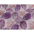 thumbnail image 5 of oneOone Viscose Jersey Purple Fabric Leaves Craft Projects Decor Fabric Printed By The Yard 60 Inch Wide, 5 of 5