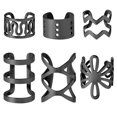 thumbnail image 1 of Ear Cuff Non Piercing 6PCS Stainless Steel Clip on Earring Ear Cartilage Clip, 1 of 10