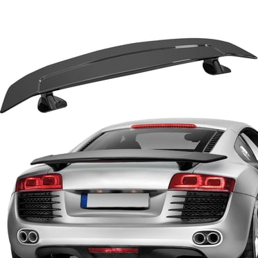 VEVOR GT Wing Car Spoiler, 46.3" Universal Fit, Suits Many Sedans & Coupes, Durable ABS Build, Rear Vehicle Spoiler, Racing Style BGW/JDM Drift, Sleek Gloss Black