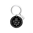 thumbnail image 4 of Creative DIY To My SON Black Stainless Steel Last Name 26 Letter Keychain 2.5cm, 4 of 7