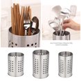 thumbnail image 2 of Stainless Steel Utensil Holder Kitchen Utensil Cutlery Stand Rack Drainer, 2 of 7