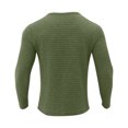 thumbnail image 4 of fatyb Casual Shirts for Men Long Sleeve Tshirts Button Pullover Solid Color Mens Lightweight Tee Tops, 4 of 7