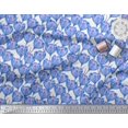 thumbnail image 3 of Soimoi Poly Georgette Fabric Tulip Flower Print Sewing Fabric Yard 42 Inch Wide, 3 of 3