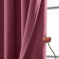 thumbnail image 4 of Chmadoxn Home Decor, Room Decor, Curtains Curtain Panel Pair 39 Inch W X 78 Inch L Curtain Set Stacking Elegant Curtains For Bedroom Curtains Round Hole Curtains Polyester Solid Color Curtain Fabrics, 4 of 6