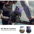 thumbnail image 2 of Miracase Bike Motorcycle Phone Holder, [1s Quick Lock] Bicycle Phone Mount Handlebar Cell Phone Clamp for Scooter, Compatible with iPhone Samsung Google, 2 of 6