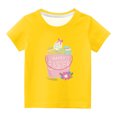 thumbnail image 1 of Chandails pour Filles Tout-Petits Enfants Garçons Filles Mignon Col Rond Imprimé Manches Courtes Haut, 1 of 1