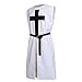 thumbnail image 3 of BLESSUME Unisexe Ceinture Tunique Chevalier Médiéval Blanche, 3 of 4