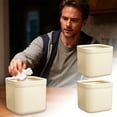 thumbnail image 3 of Desktop Open Top Waste Disposal and Organization for Home Kitchen with Removable Inner and Durable Polyester Construction 3PCS, 3 of 4