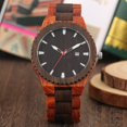 thumbnail image 1 of Wood Quartz Watch With LED Glass Copper Wire Bulb Model Transparent Shade Glass 1W, 1 of 6