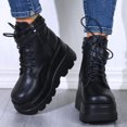 thumbnail image 1 of Cameland Chaussures Rétro pour Femmes à Semelle Plate avec Fermeture Éclair, Décontractées, Grande Taille, à Enfiler, 1 of 7
