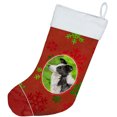 thumbnail image 2 of Carolines Treasures CK3980CS Flocons de Neige de Noël Border Collie Bas de Noël, 2 of 2