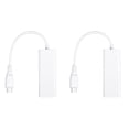 thumbnail image 1 of 2X Mini USB 5 Pin 10/100 Mbps RJ45 LAN Ethernet Adapter for Tablet PC,2 x mini USB 2.0 5 Pin Ethernet Adapter, 1 of 8