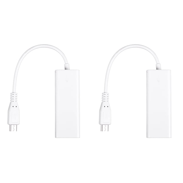 2X Mini USB 5 Pin 10/100 Mbps RJ45 LAN Ethernet Adapter for Tablet PC,2 x mini USB 2.0 5 Pin Ethernet Adapter