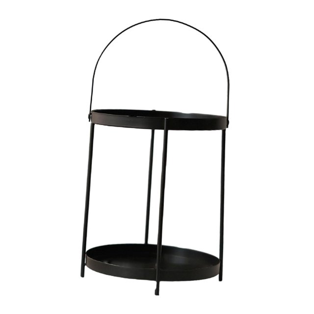 Luzkey Étagère de Rangement de Bureau Support de Parfum Présentoir Multifonction en Fer pour Cosmétiques Organisateur pour Commode Dortoir Salon Double Couche