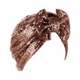 thumbnail image 2 of Women Muslim Turban Hatbow Sequins Hair Bonnet Head Scarf Wrap Cover, 2 of 4