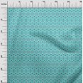 thumbnail image 2 of oneOone Cotton Silk Fabric Chevron & Triangle Geometric Printed Fabric 1 Yard 42 Inch Wide, 2 of 4