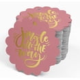 thumbnail image 4 of Inkdotpot Real Gold Foil Jingle All The Way Christmas Tags Favor Hang Paper Tags 50 Pieces, 4 of 6