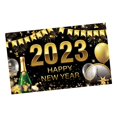 thumbnail image 1 of Abbracc Happy New Year Banner 2023 Backdrop New Year Decor Background Cloth Banner Party StyleF, 1 of 9