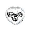 thumbnail image 1 of with Floral Wings Mirror Travel Magnification Portable Handheld Pocket Makeup, 1 of 3
