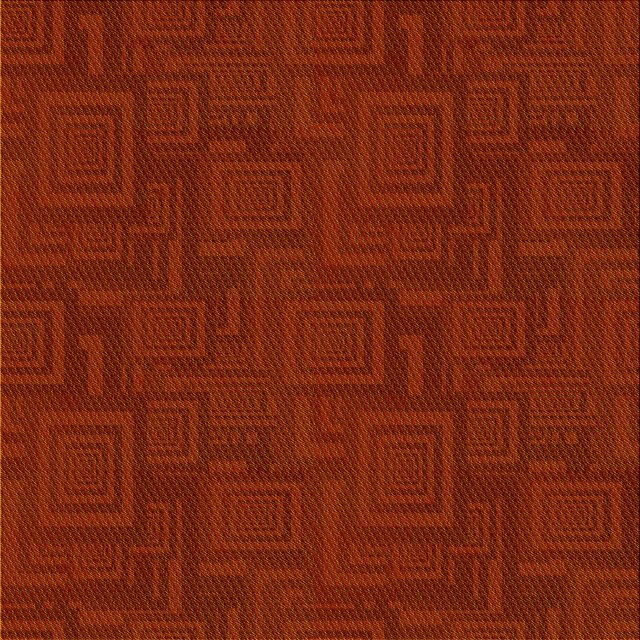 Ahgly Company Tapis d'Intérieur Lavable en Machine Carré Rouge Lave, 6 Pieds Carré