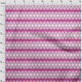 thumbnail image 3 of oneOone Polyester Lycra Fabric Peacock Feather Ikat Printed Fabric 1 Yard 56 Inch Wide, 3 of 4