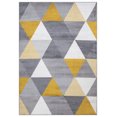 thumbnail image 2 of A2Z Paris 1950 Pyramid Modern Contemporary Soft Large Office Area Rug Tapis Carpet (3x5 4x6 5x7 5x8 7x9 8x10), 2 of 5