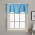 thumbnail image 4 of WIFKLSIIPG Door Curtain Kitchen Shading Window Curtain Solid Color Pocket Fan Shaped Curtain Short Curtain 52 X 18 Inches, 4 of 9