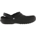 thumbnail image 2 of Crocs Classic Lined Clog Black / Rubber Sandal - 9M 7M, 2 of 3