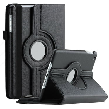 Samsung Tab A11+ Plus / A9+ Plus 11" SM-X210 SM-X230 Tablet Case, 360 Degree Rotating PU Leather Stand Smart Case Cover - Black