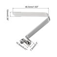 thumbnail image 2 of Unique Bargains 10.5x7.5mm Kayak Paddle Snaps, Hollow Button Single Pin Lock Tube Spring Clips for Tent Pole, 10 Pack, 2 of 6