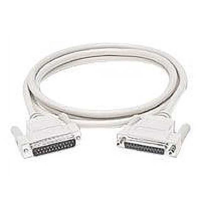 C2G 10ft Serial Extension Cable - RS232 Serial Cable - DB25 to DB25 - M/F - Serial / parallel cable - DB-25 (M) to DB-25 (F) - 10 ft - molded, thumbscrews - beige