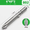 thumbnail image 1 of MYG 60-200mm PH0 PH1 PH2 802 Electric Cross Screwdriver Bit Magnetic ImpactDriver, 1 of 7