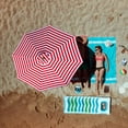 thumbnail image 1 of Outdoor Replacement Umbrella Canopy | Waterproof Polyester Sunshade Cover | Fits 6/8 Rib Frames | 21 Colors & 7 Sizes | Easy Install for Courtyard, Patio, Beach, Garden Umbrellas |, 1 of 4