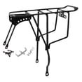 thumbnail image 3 of Lipstore Bicycle Rear Rack Sturdy Luggage Cargo Carrier for Traveling Outdoor Cycling Black, 3 of 8