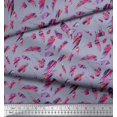 thumbnail image 3 of Soimoi polyester Crepe Fabric Brush Stroke Abstract Print Sewing Fabric Yard 42 Inch Wide, 3 of 3