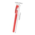 thumbnail image 3 of SIYTUAU Red Frosted Gel Pen 0.5Mm Fine Point Retractable Pen For Exams School Office Red Ink Pen Smooth Writing Experience Red Frosted Gel Pen Red, 3 of 7