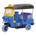 thumbnail image 1 of Pull Back Thai Tricycle, Pull Back Tuk Tuk Car Model  For Home Blue, 1 of 8