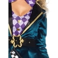 thumbnail image 3 of Leg Avenue womens - 5 Piece Delightful Hatter Sexy Tank Dress and Velvet Dress With Matching Hat for Women Adult Sized Costumes, Multi, Large US, 3 of 4