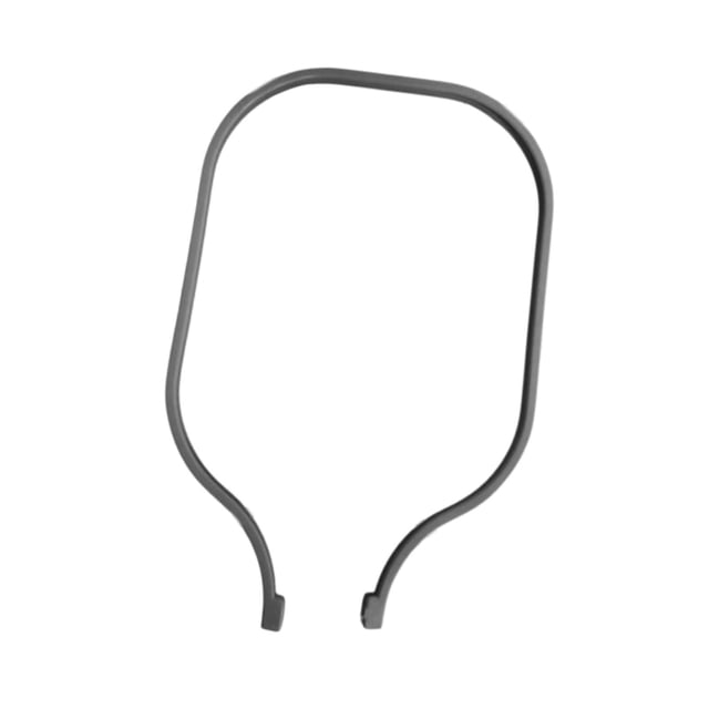 Lipstore Protège-Bord de Palette de Pickleball Résistant à l'Usure Remplacement Protège Bord de Raquette Gris