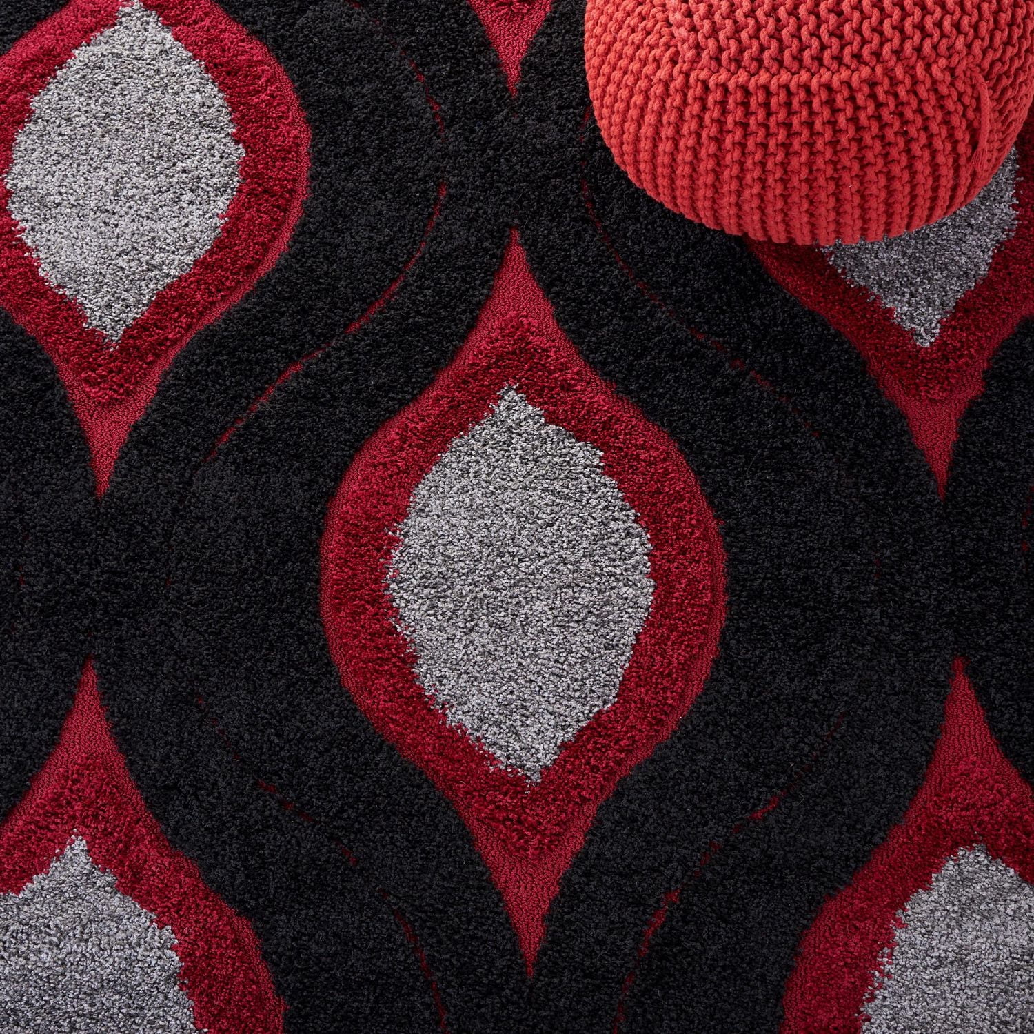 Safavieh Florida Declan Geometric Swirls Shag Area Rug