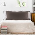 thumbnail image 2 of PiccoCasa 100% Cotton Body Pillowcases Soft Zipper Closure Beaver 20"x60", 2 of 7