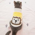 thumbnail image 2 of Chandail pour Chat Mode Chaud Vêtements pour Animaux Vêtements pour Chat Costume pour Animaux Chatons, 2 of 10