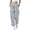 Gray2, variant on Timegard Sweatpants for Women Joggers Elastic Waist Drawstring Fall Winter Casual Comfy Pants with Pockets