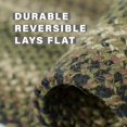 thumbnail image 3 of Pinecone Green Jute Braided Rug Runner, 22x72 Rectangle - Warm Country Rustic Decor, Perfect for Laundry Rooms, Kitchens and Entryways - Reversible and Easy to Clean, 3 of 8