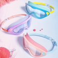 thumbnail image 2 of CNKOO 1pc Kids Cartoon Swimming Goggles  Anti-Fog Leakproof Large Frame  PC Material  Suitable for Ages 4-16  Assorted Colors ZZZ, 2 of 6
