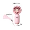 thumbnail image 2 of Boovnll Portable Fan, Adjustable High Speed USB Rechargeable Fans Lightweight Compact Handheld Fan for Outdoor, Travel, Camping, Vacation, Summer Gift, Mini Fan - Fan, 2 of 2