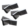 thumbnail image 1 of 3 Pcs Filet de Remplacement Portable pour Tennis de Table Extérieur en Nylon Sans Poteau Pong (Noir), 1 of 5
