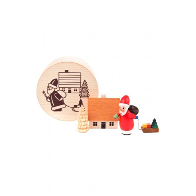 DREG 070-015 Boîte à Puce Dregeno - Père Noël avec Traîneau